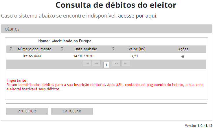 TSE - Quitação de multas do Título de Eleitor TSE - Quitação de multas do Título de Eleitor