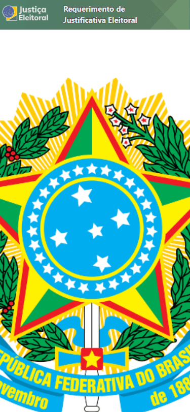 Justifica - Passo a passo 4 - Comprovante da justificativa eleitoral